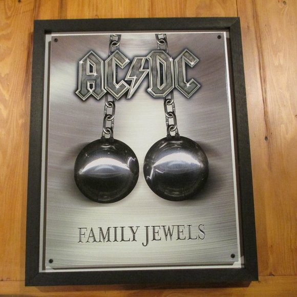Conversational Collection: AC\DC Wall Hanging Decor: Family Jewels